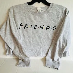 H M Tops H M Friends Tv Show Cutoff Sweatshirt Poshmark